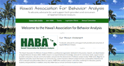 Desktop Screenshot of hawaiiaba.org